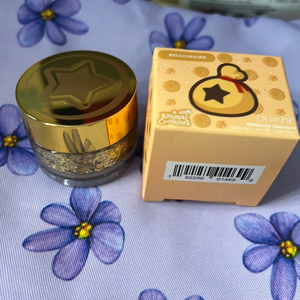 Colourpop: animal crossing glitter gel